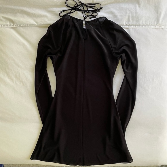 NWOT Mirror Palais Sheer Raglan Dress - Picture 3 of 4